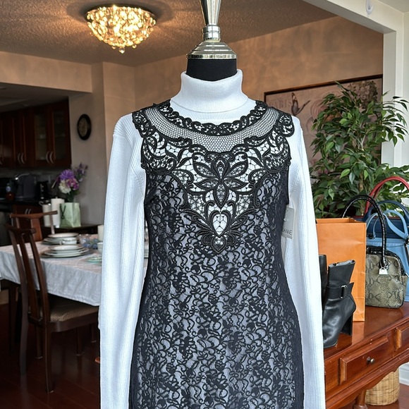 3 for $30 💖 Arianne Size Small Black Lace Lingerie Slip Dress Nighty - Picture 3 of 13